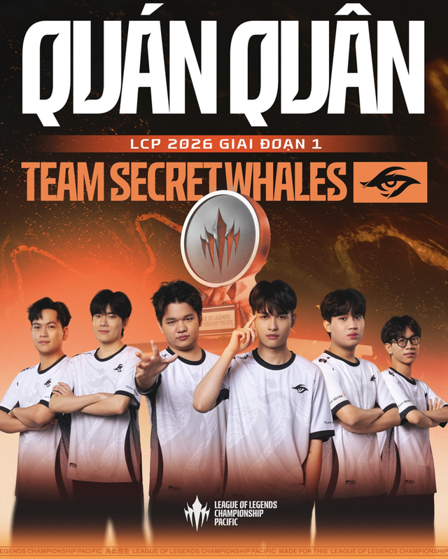 Il Team Secret Whale ha annientato il DCG e si è assicurato un posto al First Stand 2026 - Immagine 1. Team Secret Whale hủy diệt DCG và giành vé tham dự First Stand 2026 - Ảnh 1.