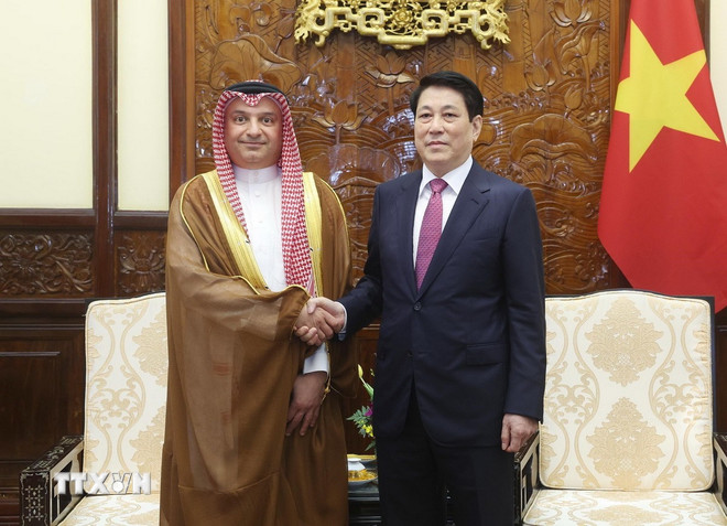 ttxvn-chu-tich-nuoc-luong-cuong-tiep-dai-su-Arábia Saudita-trinh-quoc-thu-2.jpg
