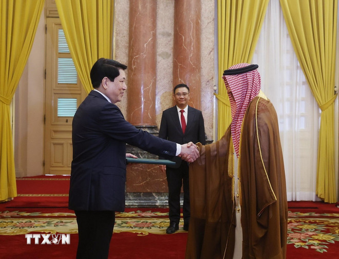 ttxvn-chu-tich-nuoc-luong-cuong-tiep-dai-su-Arábia Saudita-trinh-quoc-thu-4.jpg