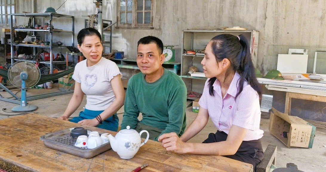 Il programma di credito agevolato ha permesso al signor Nguyen Anh Dung di ricostruire la sua vita.