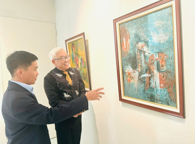 Mãn nhãn với tranh ngựa của họa sĩ Lê Bá Đảng- Ảnh 1.