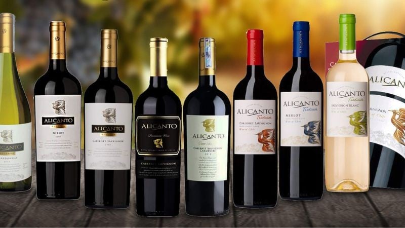 I vini cileni in Vietnam sono disponibili in molte categorie e fasce di prezzo diverse. (Foto: Rượu vang Chile tại Việt Nam có nhiều phân loại và mức giá khác nhau. (Ảnh: