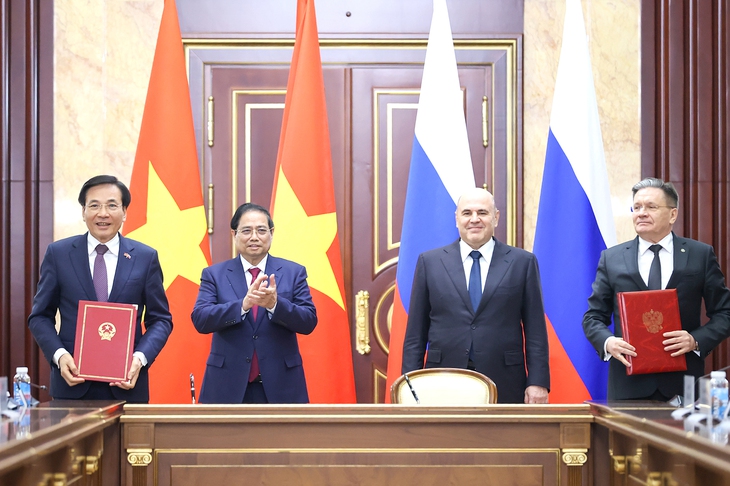 Vietnam e Russia ampliano la cooperazione energetica - Foto 1. Việt Nam - Nga mở rộng hợp tác năng lượng - Ảnh 1.