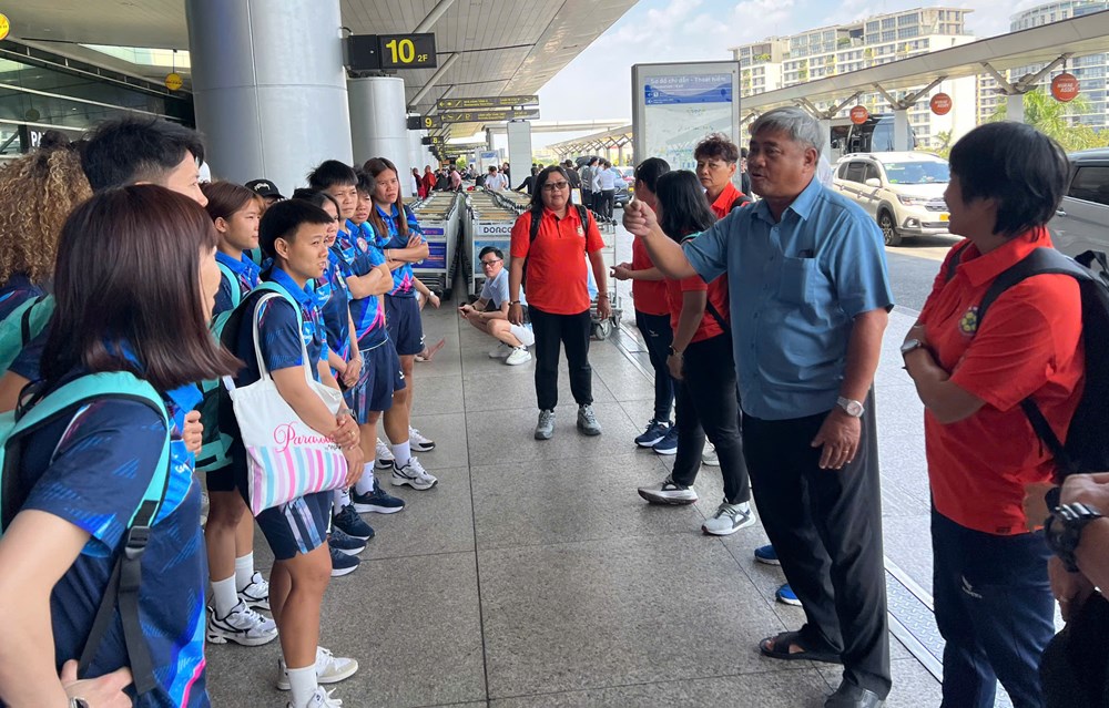 La squadra femminile di Ho Chi Minh City partecipa ai quarti di finale della 