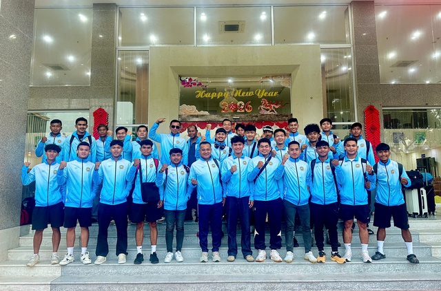 Squadra dell'Università Svay Rieng: una formidabile outsider, che gioca a calcio con tutto il cuore - Foto 2. Đội ĐH Svay Rieng: Ẩn số đáng gờm, chơi bóng bằng cả trái tim- Ảnh 2.