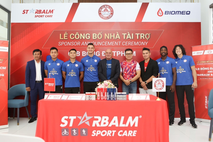 CLB TP Hồ Chí Minh có thêm nhà tài trợ đồng hành - Ảnh 1.