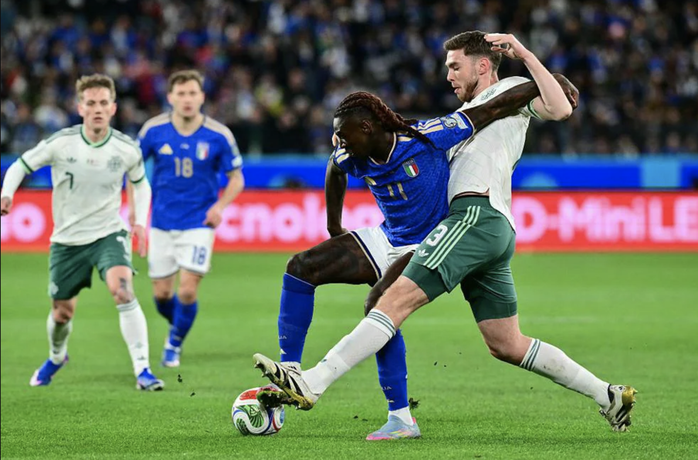 Play-off World Cup 2026: Ý thắng chật vật Bắc Ireland, mơ giành vé đến Bắc Mỹ - Ảnh 2.