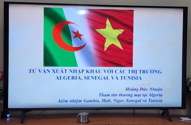 Le Bureau commercial vietnamien en Algérie renforce ses services d'information sur le marché destinés aux entreprises vietnamiennes.