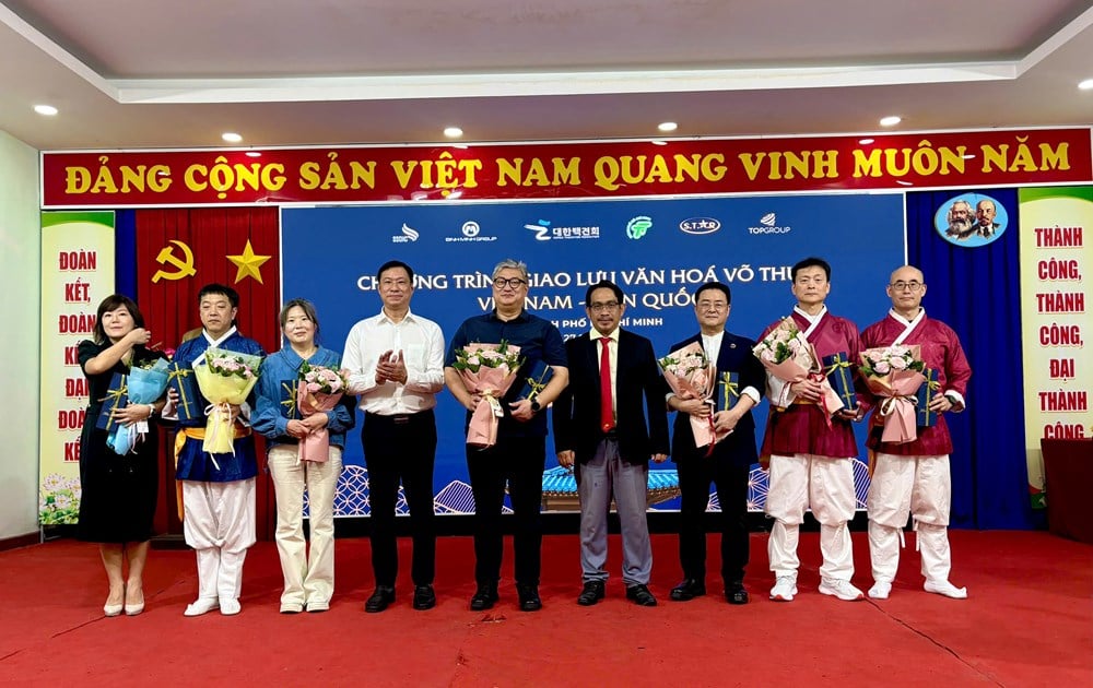 Città di Ho Chi Minh: lo scambio di arti marziali tra Vietnam e Corea contribuisce alla connessione culturale - foto 2