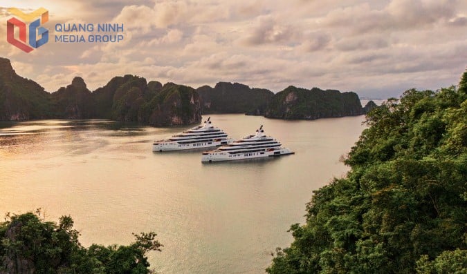 Das Luxuskreuzfahrtschiff Grand Pioneers der Viet Thuan Transport Co., Ltd.