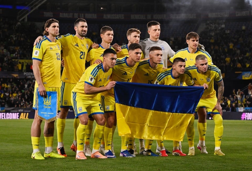 The Ukrainian national team had money and valuables stolen.