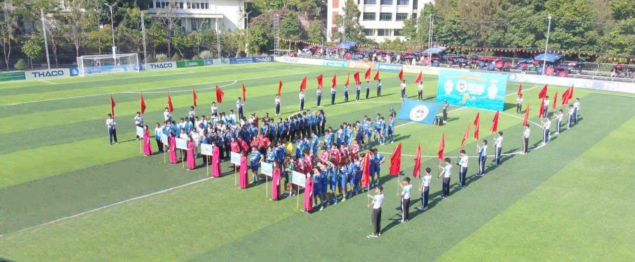 Ceremonia de apertura del 2º Torneo Internacional de Fútbol para Jóvenes y Estudiantes - 2026, Copa Thaco - Foto 1.
