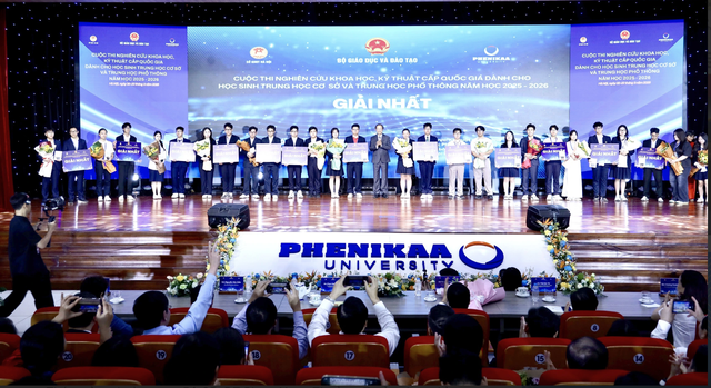 Đẳng cấp của thi nghiên cứu khoa học kỹ thuật để giữ gìn tính liềm chính - Ảnh 1.