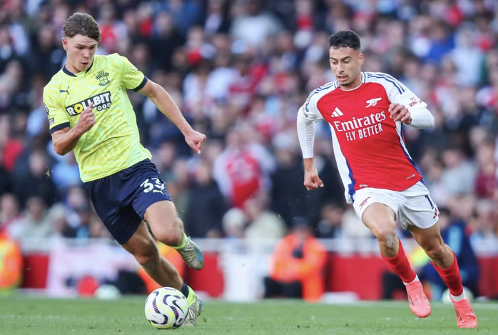 Thua thảm Southampton tại St.Mary's, Arsenal trắng tay FA Cup - Ảnh 2.