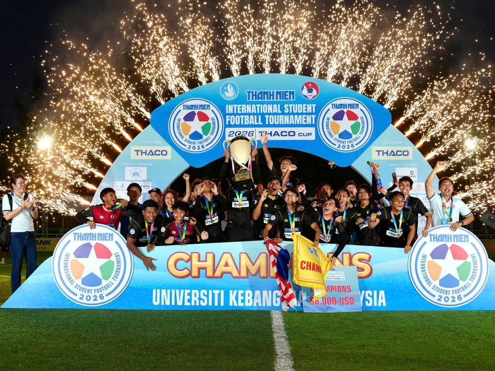 National University of Malaysia wins the 2026 International Youth Football Tournament.