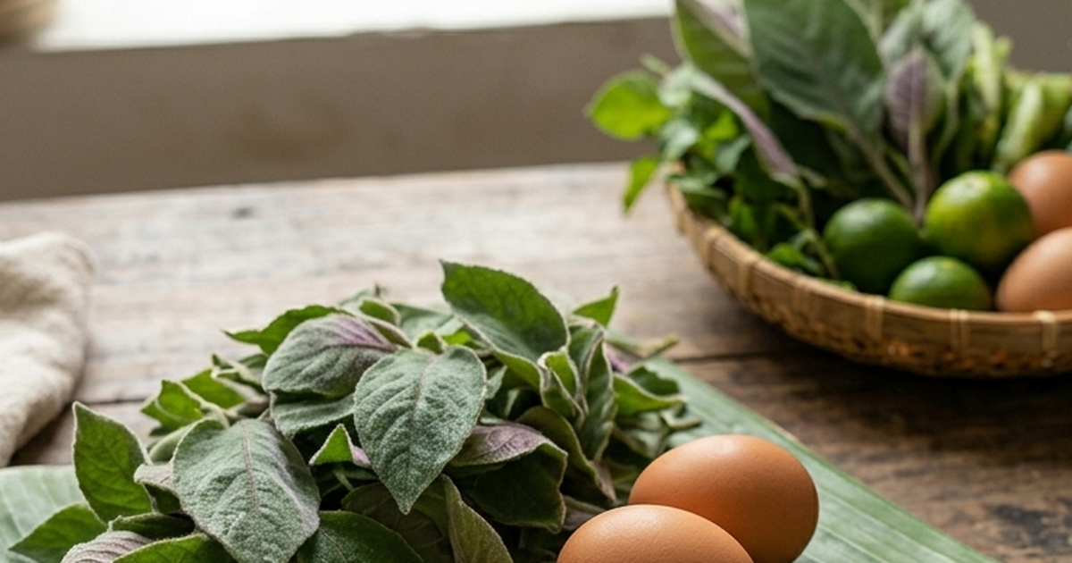 Mugwort leaves with chicken eggs: Doctor advises on how to use them to ...