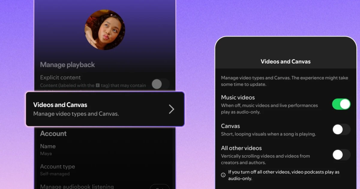 Spotify Now Lets Users Customize Music, Podcast, and Audiobook Experiences