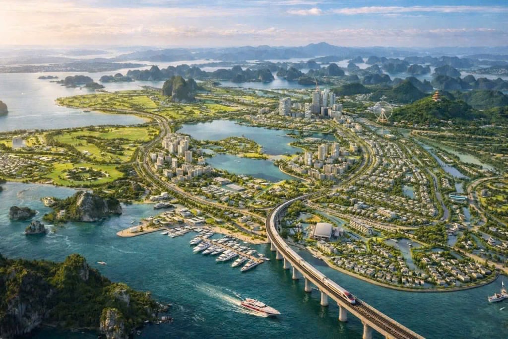 Quy hoạch tuyến đường sắt tốc độ cao do Công ty CP Đầu tư và Phát triển đường sắt cao tốc Vinspeed đề xuất đầu tư.