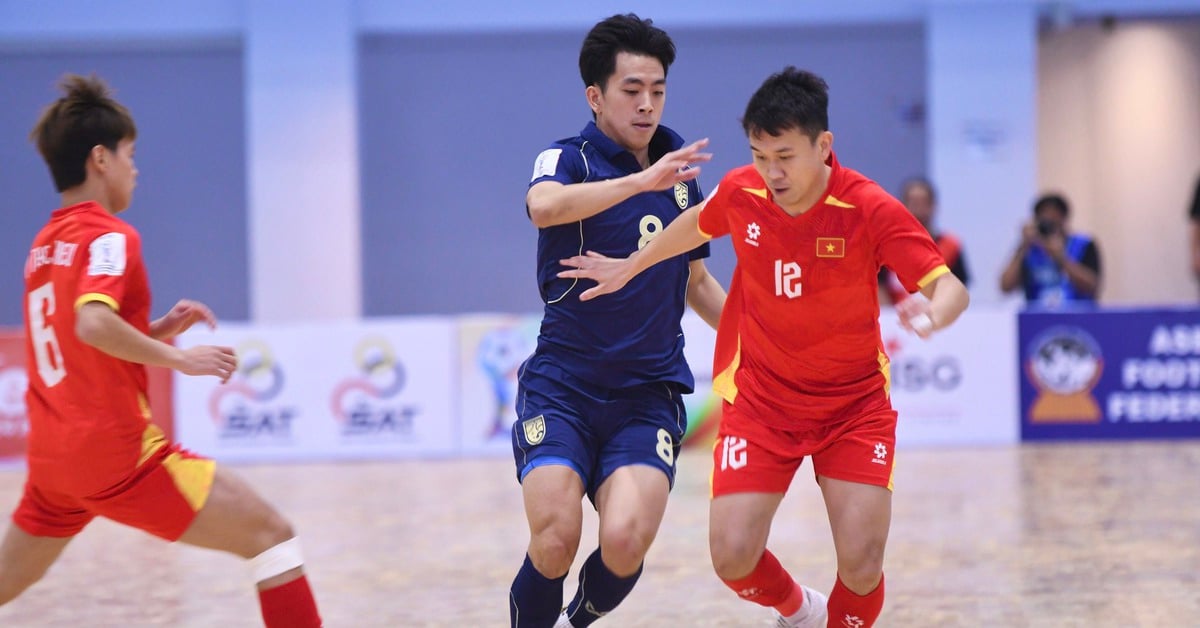 Vietnam Futsal gegen Indonesien (erste Halbzeit) 0:0: Thinh Phats ...