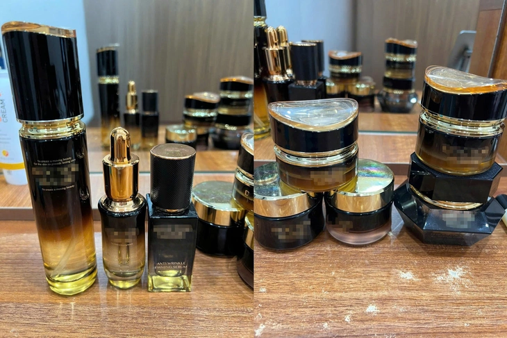 Infiammazione cutanea e danni al viso causati dall'uso di cosmetici contraffatti - Foto 2. mỹ phẩm - Ảnh 2.
