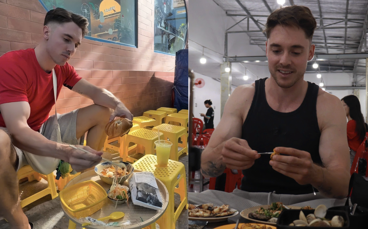 Khách Tây quảng bá ẩm thực Việt: Mê phở, bánh mì đến… hột vịt lộn, bún mắm - Ảnh 3.