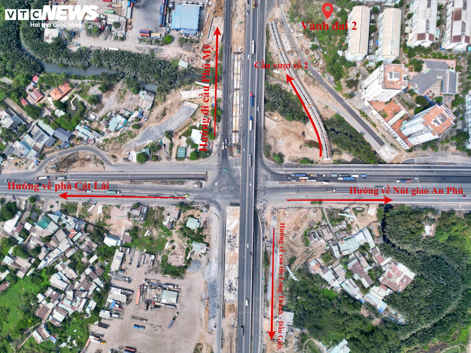 Qual è lo stato attuale del progetto di interscambio a quattro livelli a Ho Chi Minh City? - 1