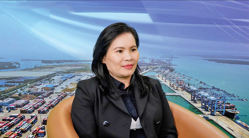 La signora Phan Thi Thanh Xuan, Segretario Generale e Vicepresidente dell'Associazione vietnamita della pelletteria e delle calzature. Foto: Quoc Chuyen