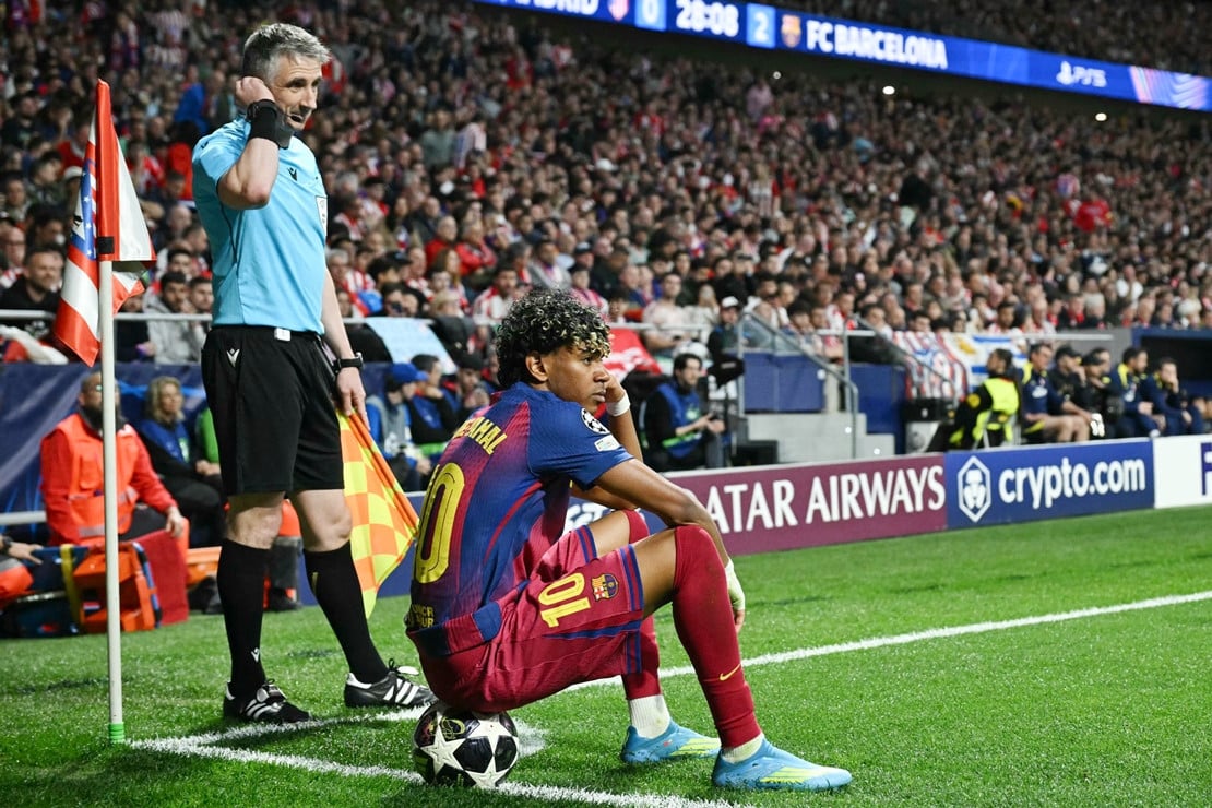 Lamine Yamal đi vào lịch sử trong ngày Barca văng khỏi Cúp C1