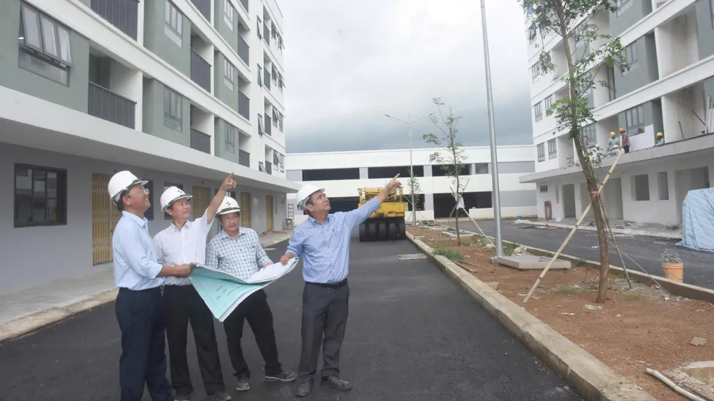Il progetto di edilizia sociale Sonadezi Huu Phuoc (comune di Ngai Giao, Ho Chi Minh City) è appena stato completato. Foto: QUANG VU