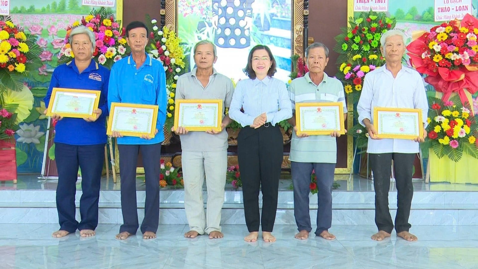 Il comune Nhon My inaugura il ponte Tran Quang Van - Pham Van Khuon.