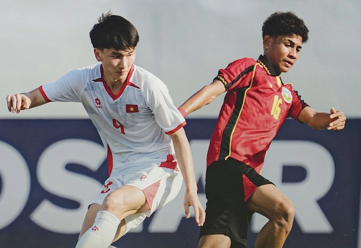 U17 Việt Nam thắng U17 Timor-Leste 10-0 - Ảnh 1.