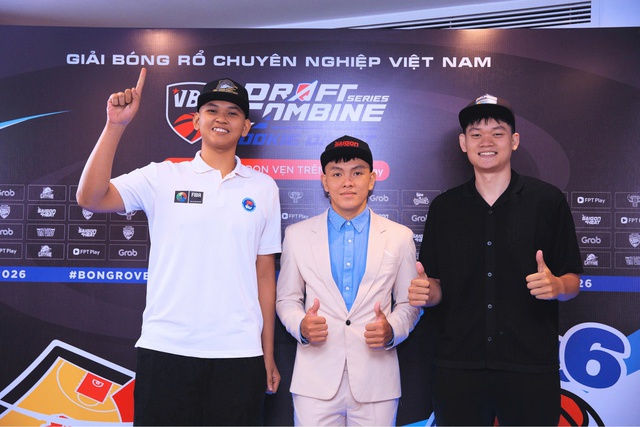 VBA Rookie Draft 2026: Lộ diện 6 tân binh 'khủng long'- Ảnh 3.