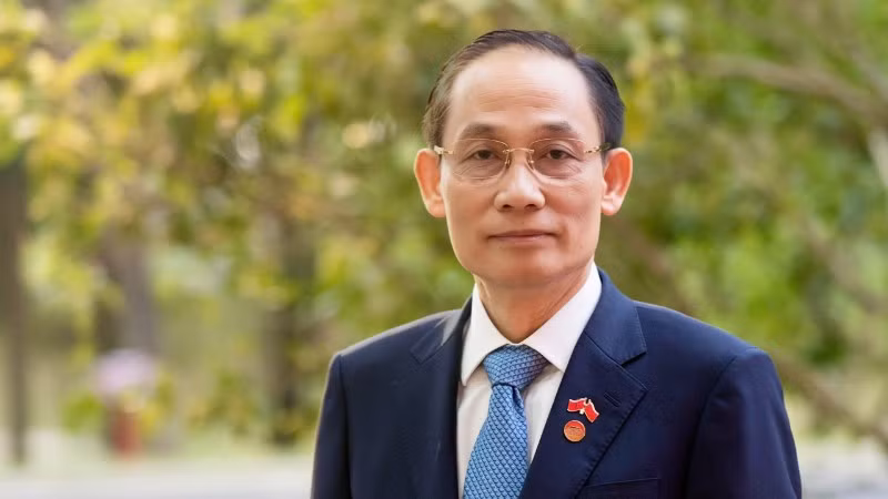 Genosse Le Hoai Trung, Mitglied des Politbüros, Außenminister. (Foto: Außenministerium)