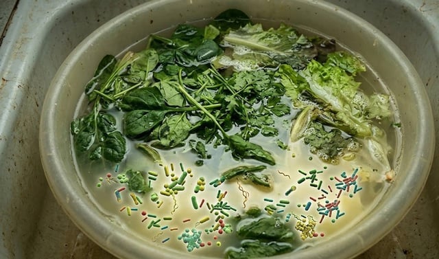 7 mistakes when washing vegetables that harm your health.