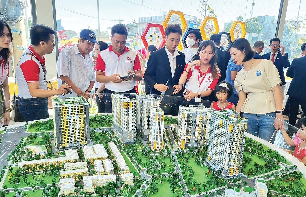 doanh nghiệp địa ốc đang tìm đủ cách xoay vốn để phát triển Dự án (Ảnh: Gia Huy)