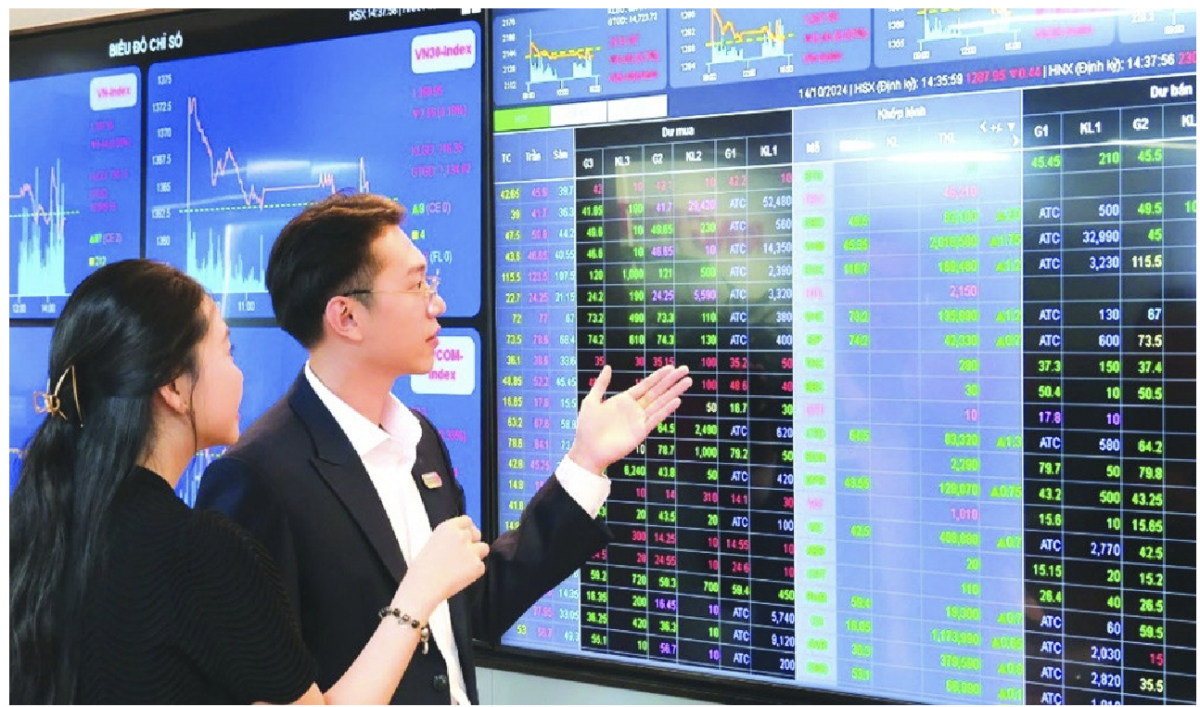 Dòng tiền tập trung vào nhóm cổ phiếu trụ, đặc biệt “họ” Vingroup, giúp VN-Index bứt phá mạnh trong phiên giao dịch đầu tuần 20/4