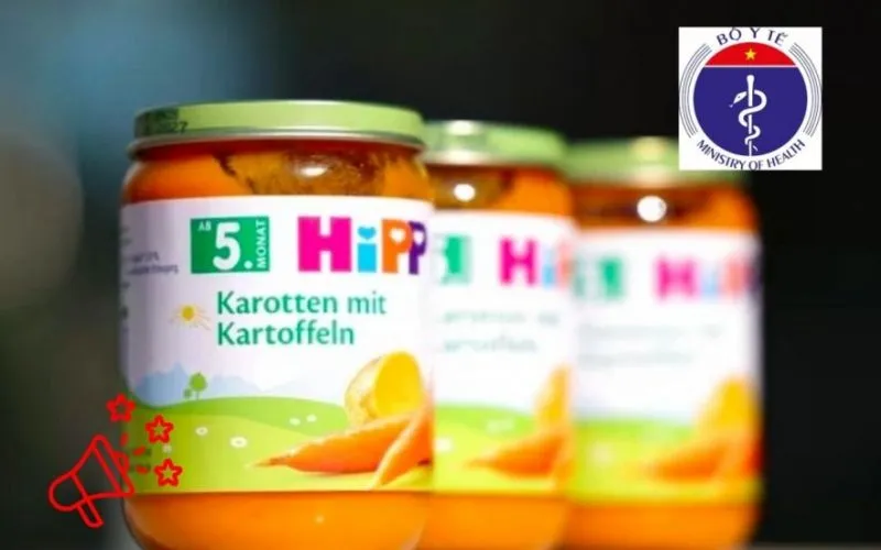 Rafforzare la gestione dei prodotti nutrizionali importati a marchio HiPP. Tăng cường quản lý đối với sản phẩm dinh dưỡng nhãn hiệu HiPP nhập khẩu