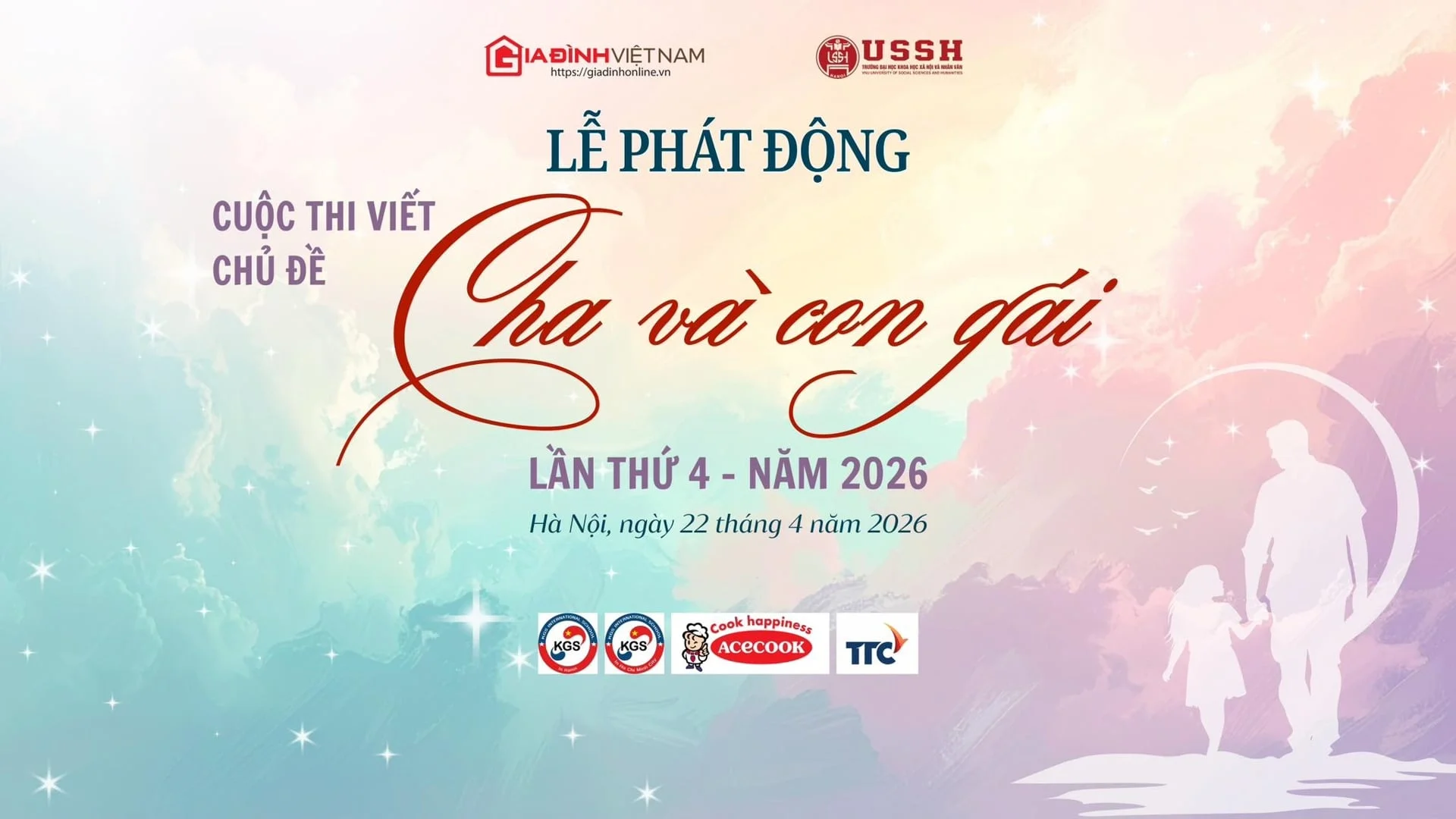 ການແຂ່ງຂັນຂຽນບົດປະພັນ "ພໍ່ ແລະ ລູກສາວ" ຄັ້ງທີ 4