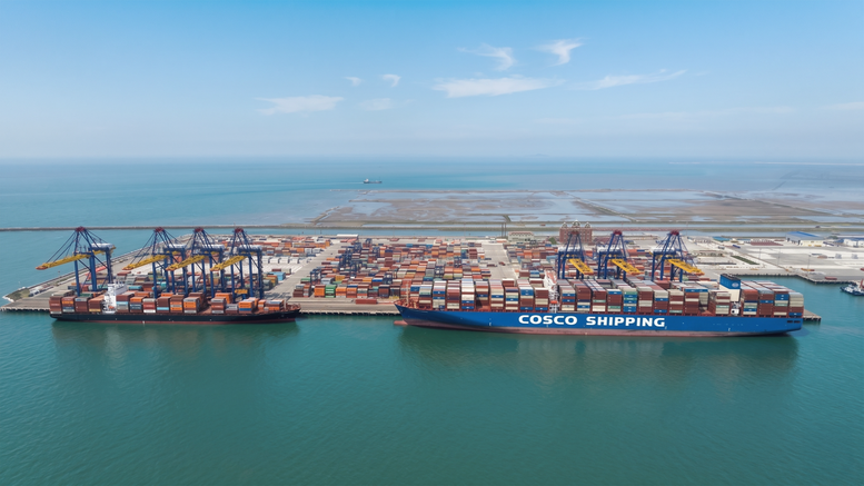 Đón siêu tàu container 197.000 DWT – Dấu mốc mới của Cảng biển Hải Phòng- Ảnh 1.