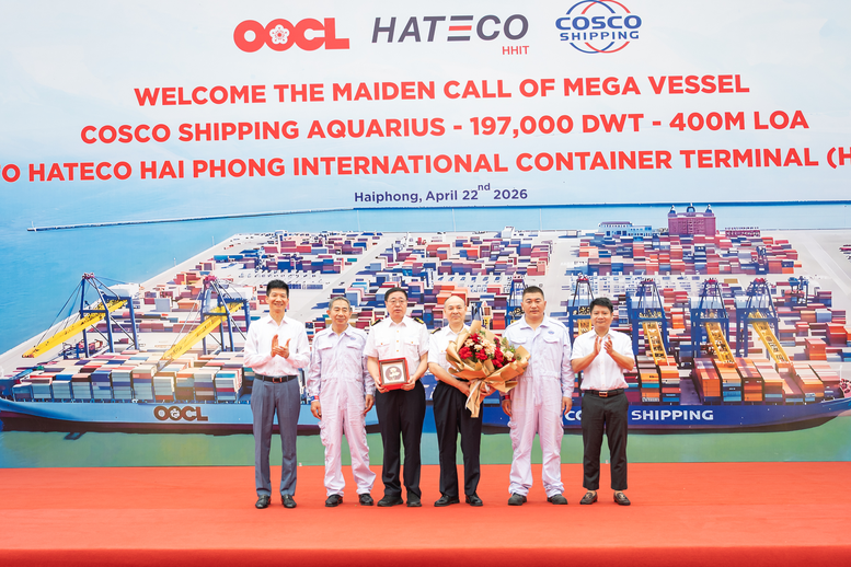 Đón siêu tàu container 197.000 DWT – Dấu mốc mới của Cảng biển Hải Phòng- Ảnh 4.