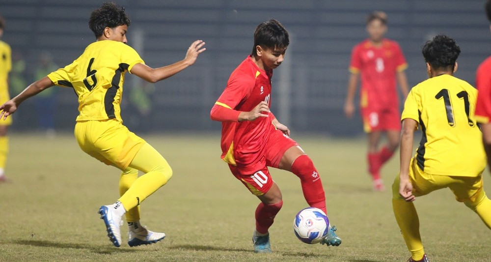 베트남 U17 결승전 관련 이미지