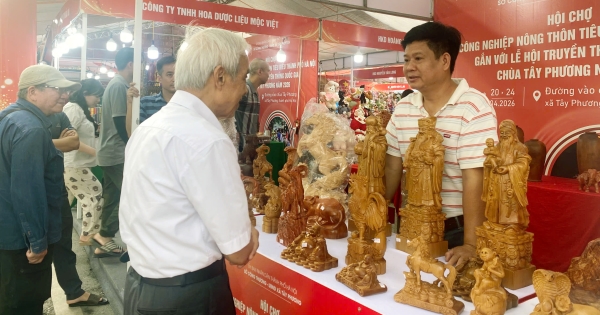 Hanoi: Bevordering van handel en verbetering van industriële producten op het platteland.