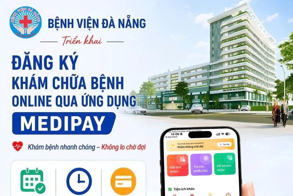 Viele Krankenhäuser in Da Nang setzen intelligente Anwendungen ein, um die Servicequalität zu verbessern.