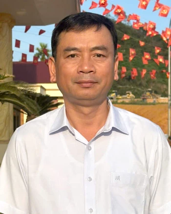 Đồng chí Đỗ Chí Thanh, Phó Bí thư Đảng ủy, Chủ tịch UBND xã Nhữ Khê