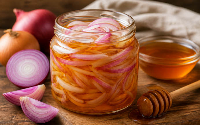 6 lợi ích khi ăn hành tây ngâm mật ong