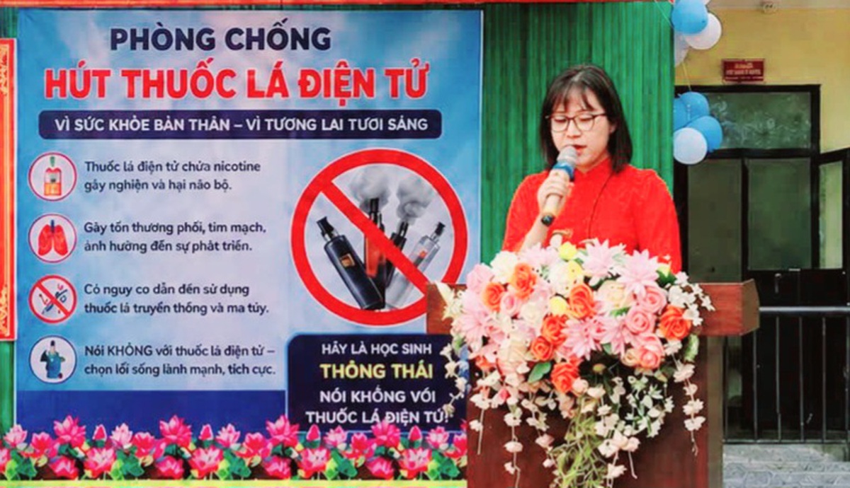 Giáo viên tiên phong nói không với thuốc lá- Ảnh 1.