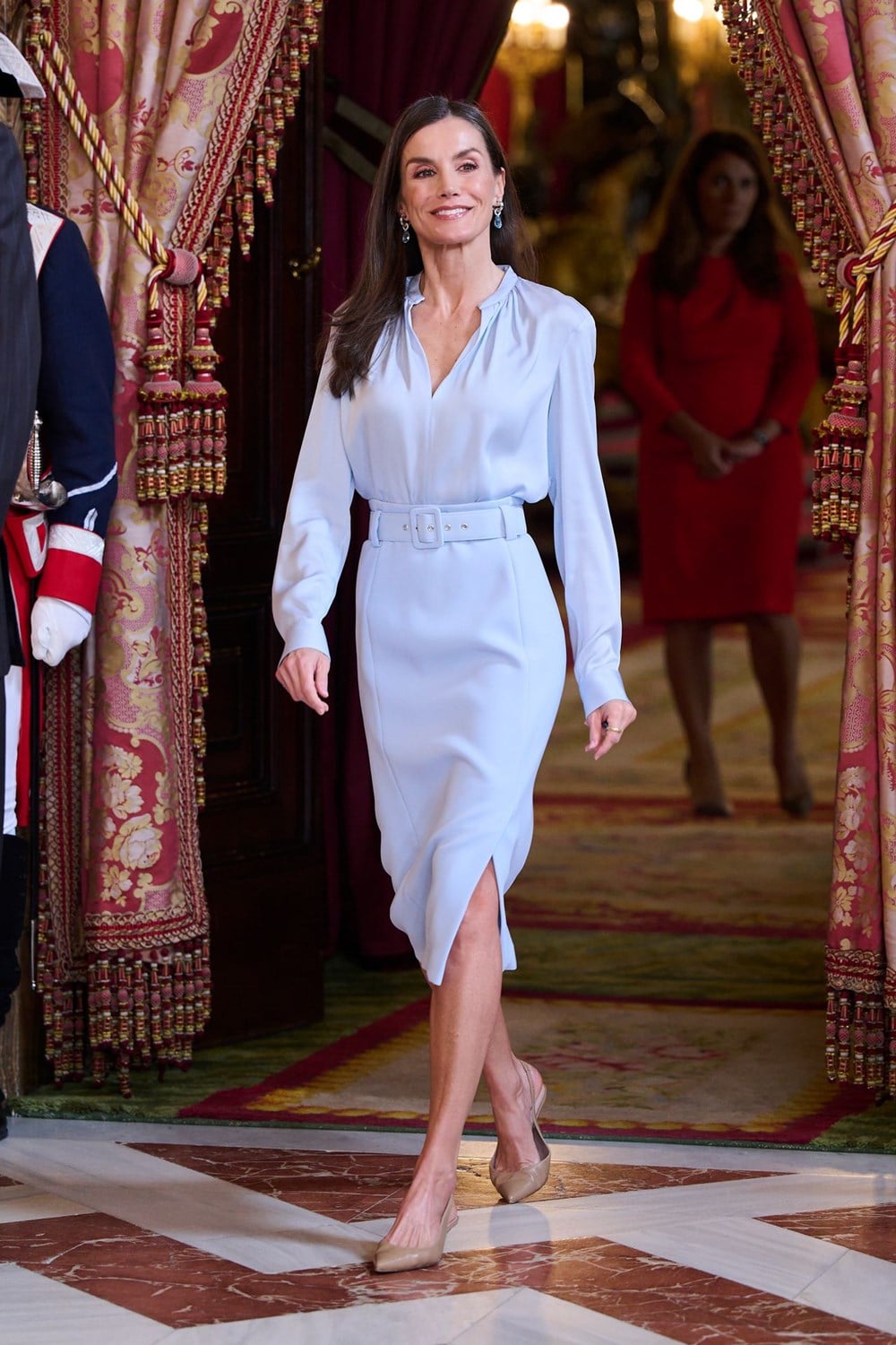 Queen Letizia has worn the same dress eight times since 2019 and it still  looks brand new.