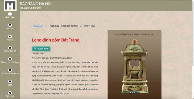 میراث هانوی از طریق فناوری دیجیتال به جوانان میرسد - عکس ۱. Di sản Hà Nội chạm đến giới trẻ bằng công nghệ số- Ảnh 1.