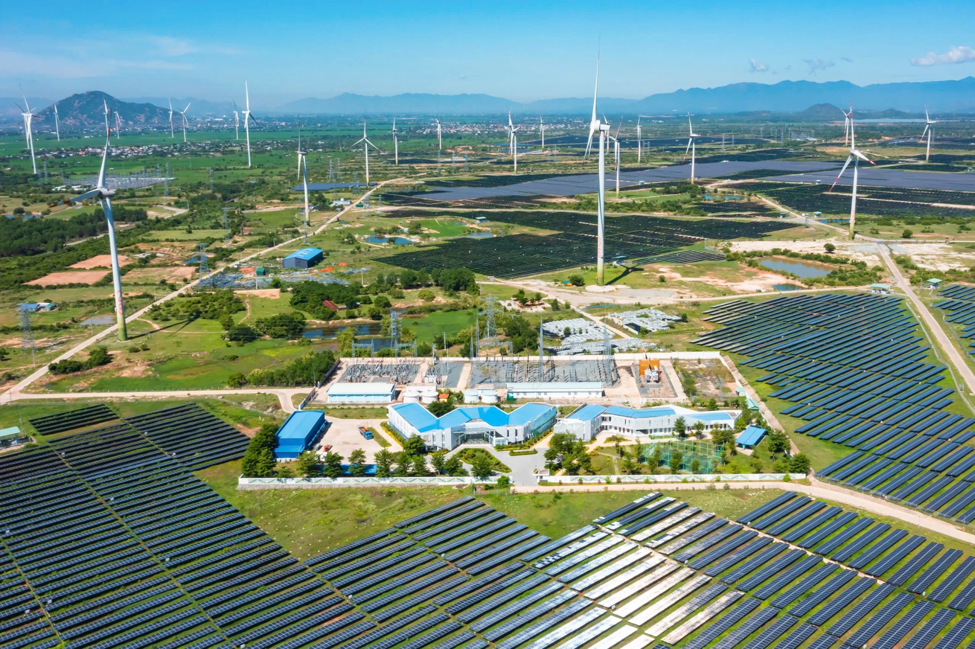 An energy project in the southern part of Khanh Hoa province.