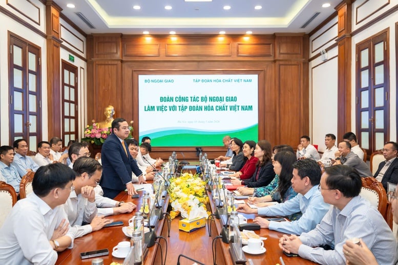 Vinachem menyumbang kepada promosi diplomasi ekonomi - Foto 3. Vinachem góp phần đẩy mạnh ngoại giao kinh tế- Ảnh 3.